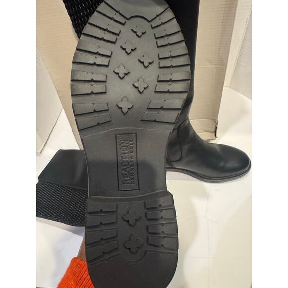 Kenneth Cole Reaction Womens Lionel Tall Knee-High Boots Black 5 M NEW - Picture 7 of 7